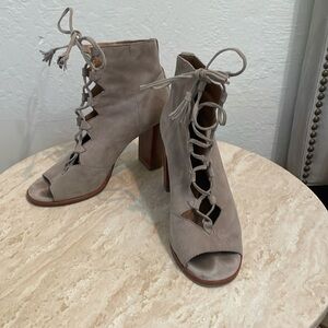 Lucky Brand Suede Heels
